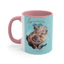 Load image into Gallery viewer, Penny Lane of Arthur's Acres Pig Art Accent Coffee Mug, 11oz - 3 Colors