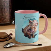 Load image into Gallery viewer, Penny Lane of Arthur's Acres Pig Art Accent Coffee Mug, 11oz - 3 Colors