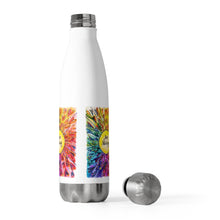 Load image into Gallery viewer, Keep Shining Colorful Heart Art on a 20oz Insulated Bottle