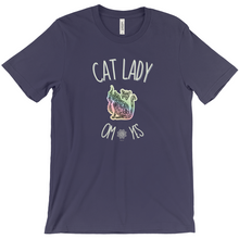 Load image into Gallery viewer, Spiritual Cat Lady T-Shirts OM Yes! UNISEX Comfort Fit 5 Colors