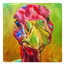 Load image into Gallery viewer, Turkey with an Attitude Painting Metal Magnets