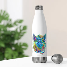Load image into Gallery viewer, Don't Worry, Be Happy!  Hans2 Colorful Pig Art 20oz Insulated Bottle