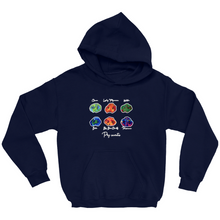 Load image into Gallery viewer, Pig Snouts with Names Unisex Hoodies (Youth Sizes) - 3 Colors