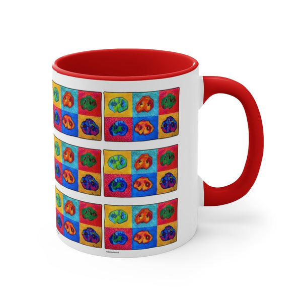 Pig Snout Colorful Mug - 2 colors