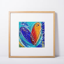 Load image into Gallery viewer, Square Heart Art Print
