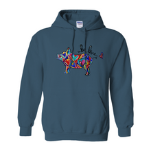 Load image into Gallery viewer, Be Love Pig Shaped Heart Art Hoodies (No-Zip/Pullover) - 5 Colors