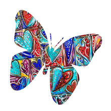 Load image into Gallery viewer, With Brave Wings She Flies - Heart Art Print