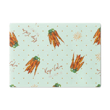 Load image into Gallery viewer, Keep Calm and Carrot On Cutting Board