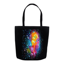 Load image into Gallery viewer, Full of LOVE Tote Bag with Abstract Heart Art

