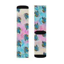 Load image into Gallery viewer, Tie Dye Colorful Pig Socks - Happy Hans2