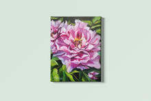 Load image into Gallery viewer, Live Life in Full Bloom - Peony Oil Painting - 8x10