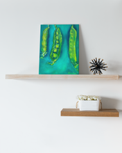 Load image into Gallery viewer, Find Your Inner Peas Gallery Wrapped Canvas Print