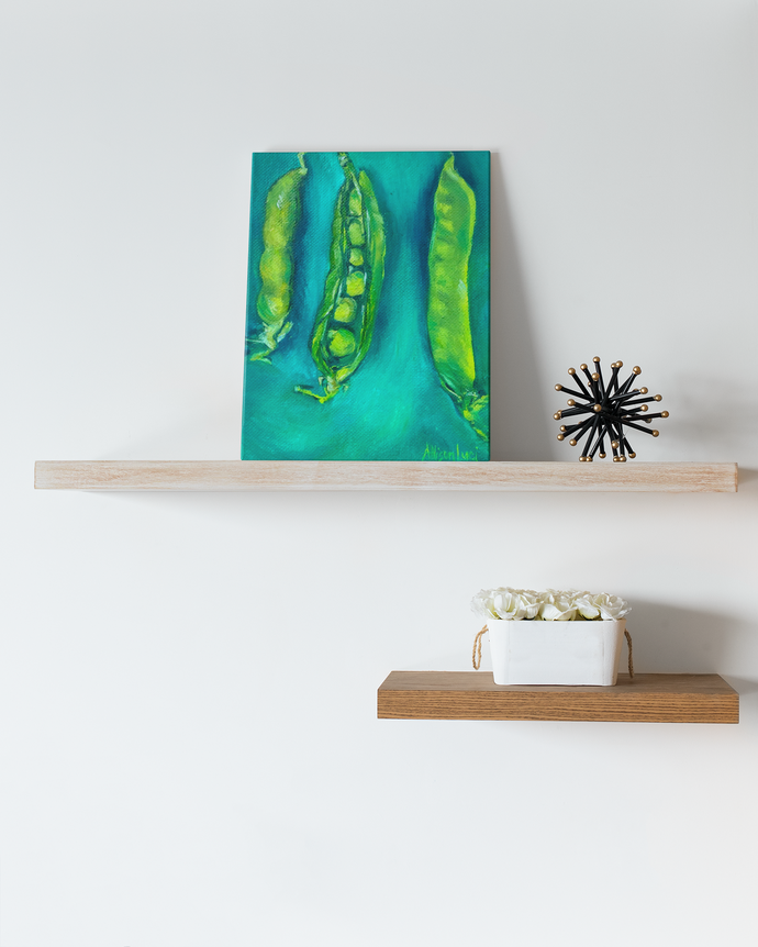 Find Your Inner Peas Gallery Wrapped Canvas Print