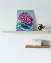 Load image into Gallery viewer, Peony Painting Miracles Blossom Gallery Wrapped Canvas Print by Allison Luci