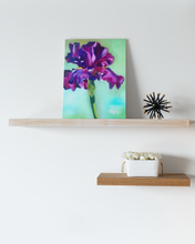 Load image into Gallery viewer, bold modern contemporary art gallery wrapped canvas ultimate gray pantone purple allison luci artist large interior design home decor office art kitchen bedroom living room