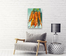 Load image into Gallery viewer, Keep Calm and Carrot On Gallery Wrapped Canvas Print
