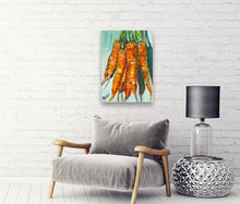 Load image into Gallery viewer, Keep Calm and Carrot On Gallery Wrapped Canvas Print
