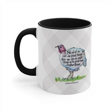 Load image into Gallery viewer, Turkey Love with Mother Teresa Quote Accent Coffee Mug, 11oz - 3 Colors
