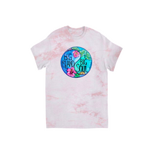 Load image into Gallery viewer, Big Island Big Soul Pink Rose Tie-Dye T-Shirts