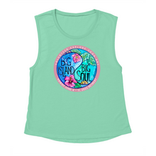 Load image into Gallery viewer, Feminine Muscle Tank Tops With Logo - 5 Colors
