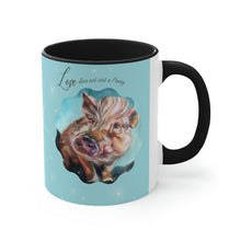 Load image into Gallery viewer, Penny Lane of Arthur's Acres Pig Art Accent Coffee Mug, 11oz - 3 Colors