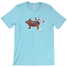 Load image into Gallery viewer, Pig Love UNISEX T-Shirt with Allie for the Soul Heart Art - 7 Colors