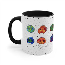 Load image into Gallery viewer, Pig Snouts Colorful Accent Coffee Mug, 11oz - 3 Colors