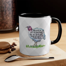 Load image into Gallery viewer, Turkey Love with Mother Teresa Quote Accent Coffee Mug, 11oz - 3 Colors