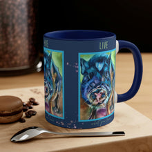 Load image into Gallery viewer, Nester Pig Portrait Inspirational Mug Live What you Love - Coffee Mug - 2 colors