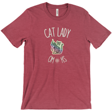 Load image into Gallery viewer, Spiritual Cat Lady T-Shirts OM Yes! UNISEX Comfort Fit 5 Colors
