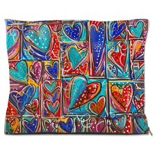 Load image into Gallery viewer, Full of LOVE Colorful Dog Bed