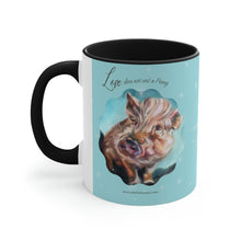 Load image into Gallery viewer, Penny Lane of Arthur's Acres Pig Art Accent Coffee Mug, 11oz - 3 Colors