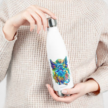 Load image into Gallery viewer, Don't Worry, Be Happy!  Hans2 Colorful Pig Art 20oz Insulated Bottle