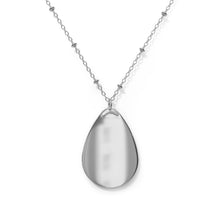 Load image into Gallery viewer, Hope Floats Oval Necklace