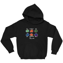 Load image into Gallery viewer, Pig Snouts with Names Unisex Hoodies (Youth Sizes) - 3 Colors