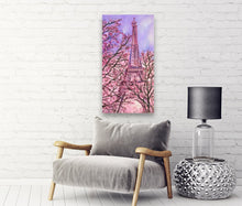 Load image into Gallery viewer, Paris in Spring Eiffel Tower Gallery Wrapped Canvas