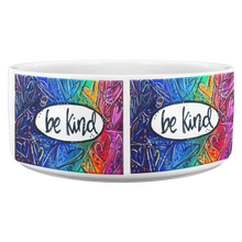 Load image into Gallery viewer, Be Kind Pet Bowl - White