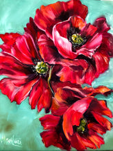 Load image into Gallery viewer, “Hope Always Wins” Original Oil Painting 8” x 10” on Cradleboard