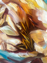 Load image into Gallery viewer, “The Peace Within the Struggle” Original Oil Painting 8” x 10” on Cradleboard