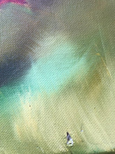 Load image into Gallery viewer, Poncho Rainbow Duck 16” x 20” Original (unfinished) Painting