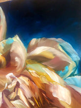 Load image into Gallery viewer, “The Peace Within the Struggle” Original Oil Painting 8” x 10” on Cradleboard