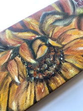Load image into Gallery viewer, Pumpkins and Sunflowers Original Art 4”x 12”