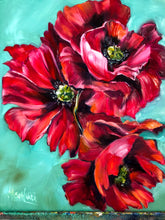 Load image into Gallery viewer, “Hope Always Wins” Original Oil Painting 8” x 10” on Cradleboard