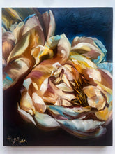 Load image into Gallery viewer, “The Peace Within the Struggle” Original Oil Painting 8” x 10” on Cradleboard