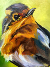 Load image into Gallery viewer, Perseverance Bird Original Oil Painting 6 x 8
