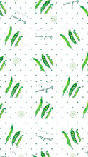 Load image into Gallery viewer, find your inner peas iphone android screensaver wallpaper namaste green peapods allison luci art