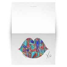 Load image into Gallery viewer, LIPS XO Greeting Cards - Set of 10, 30, 50