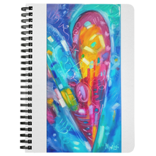 Load image into Gallery viewer, Heart Art Notebook/Journal
