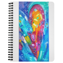 Load image into Gallery viewer, Heart Art Notebook/Journal