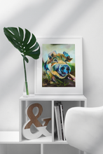 Load image into Gallery viewer, Flip from Odd Man Inn in Tennessee Pig Painting Fine Art Paper Print
